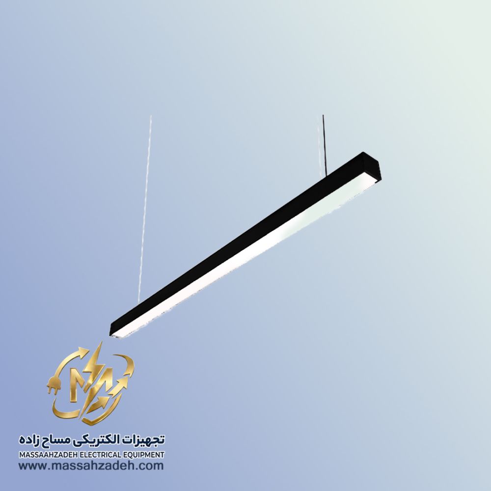 black-چراغ آویز لینیر لایت بلان 120 سانتی متر خرید چراغ آویز لینیر لایت بلان 120 سانتی متر مشکی | فروشگاه مساح زاده