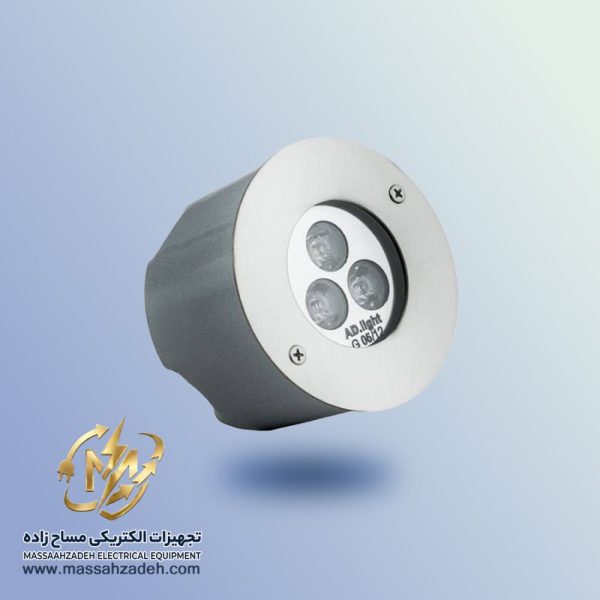 قیمت و خرید چراغ استخری توکار افرند 3 وات فروشگاه مساح زاده