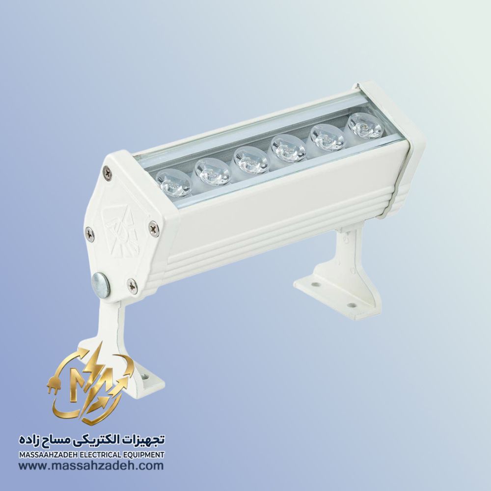 چراغ-وال-واشر-نما-6-وات-ADLIGHT-مدل-6RWM-GK-با-نورپردازی-حرفه-ای قیمت و خرید چراغ وال واشر نما افرند 6 وات فروشگاه مساح زاده