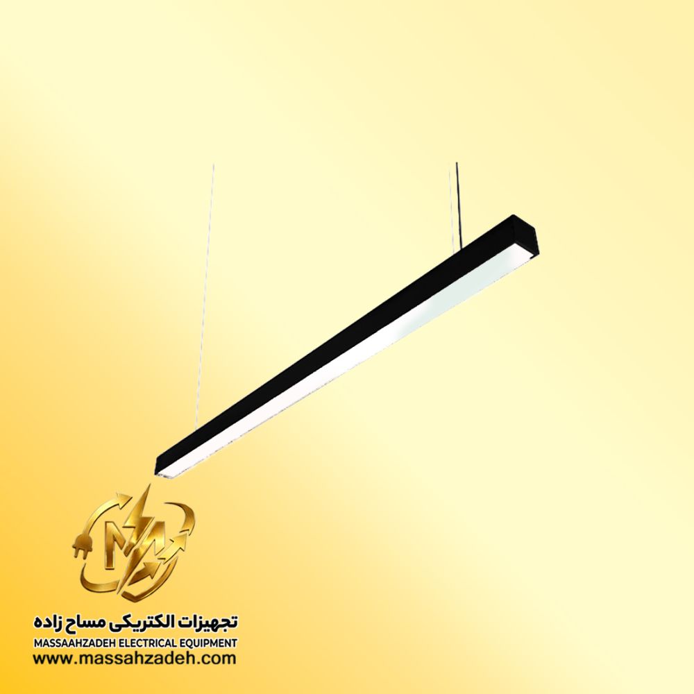 black-چراغ-آویز-لینیر-لایت-بلان-150-سانتی-متر خرید چراغ آویز لینیر لایت بلان 150 سانتی متر | فروشگاه مساح زاده