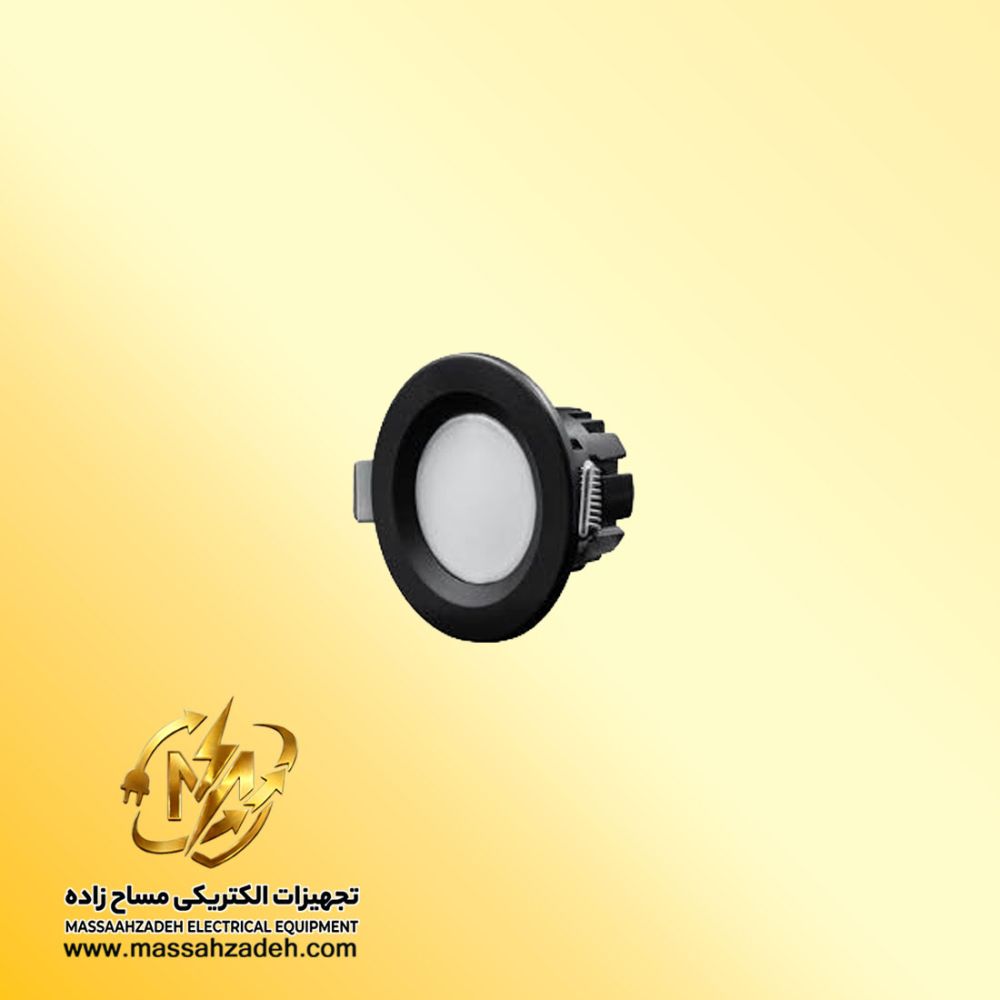 دنیزDE07 – چراغ روشنایی توکار – قطر 5 – بدنه مشکی – لومن 350 چراغ روشنایی توکار آلتون رای مدل دنیز DE07 توان 3.5 وات 350 لومن